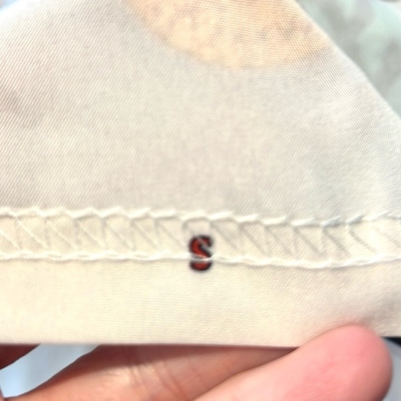 Gorgeous Button-Neck Lightweight Dress, Flowy, Floral, Fabulous, Size Small - Picture 7 of 10